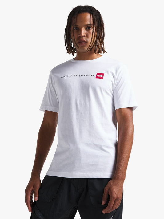 The North Face Never Stop Exploring White T-Shirt