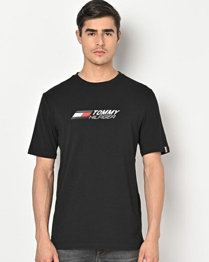 Tommy Hilifiger Signature Tee - Black