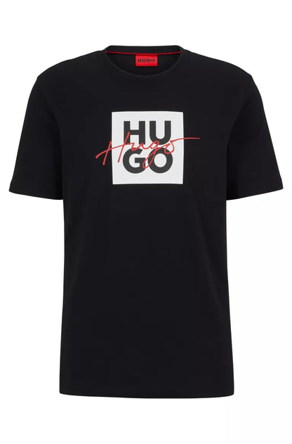 Hugo Boss Dalpaca T Shirt - Black