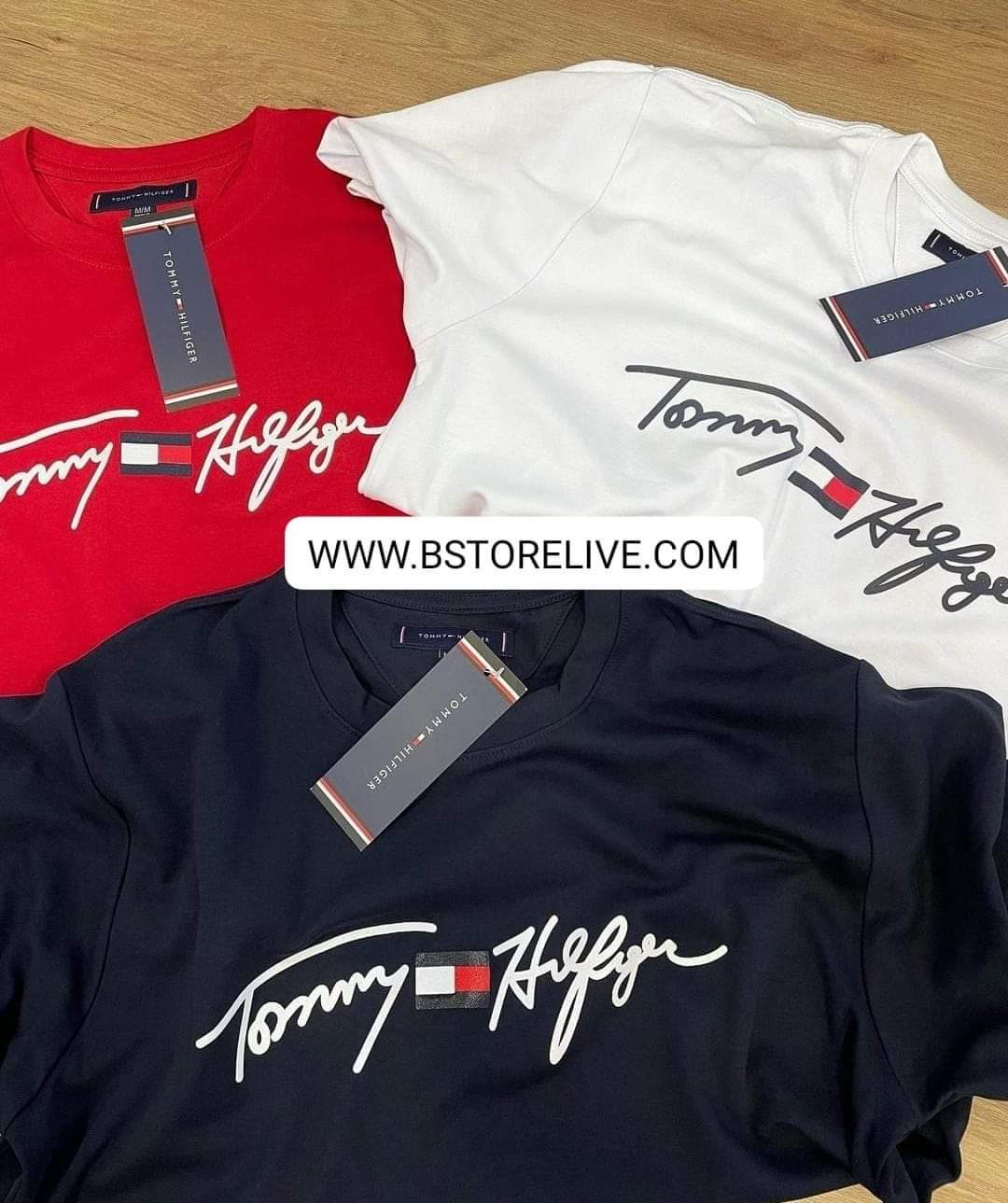 Tommy Hilifiger Signature Tee - Navy