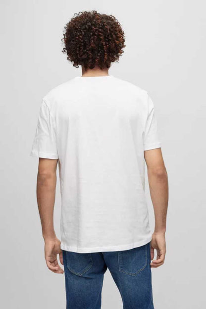 Hugo Boss Dalpaca T Shirt - White