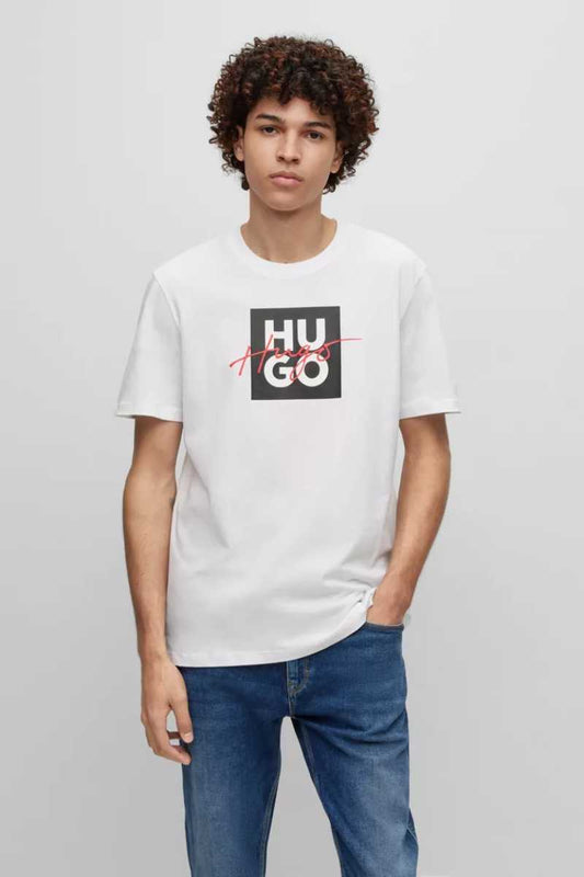 Hugo Boss Dalpaca T Shirt - White