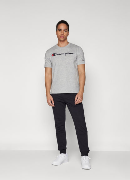 Champion Classic Logo Tee - Hether Gray