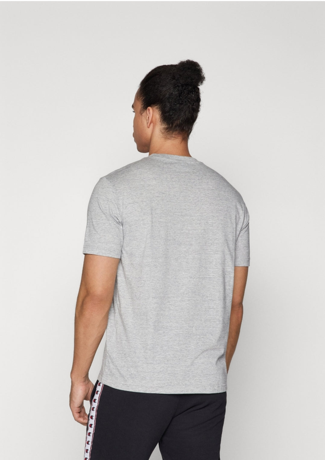 Champion Classic Logo Tee - Hether Gray