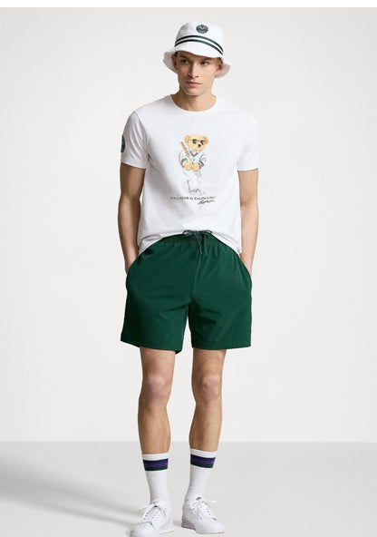 Polo Bear Tennis Player Tee - White