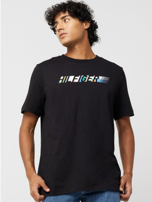 Hilifiger Signature Tee - Black