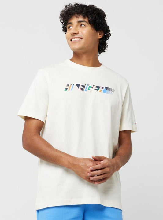 Hilifiger Signature Tee - White