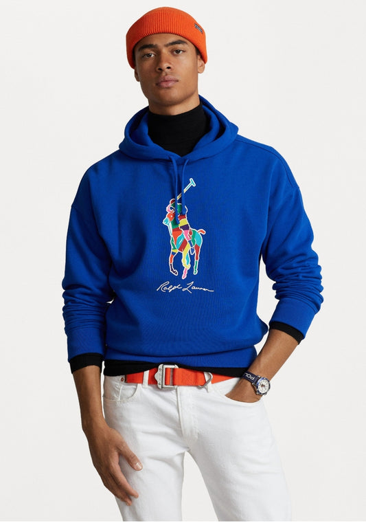 Ralph lauren Saphire Pony Hoodie - Royal Blue