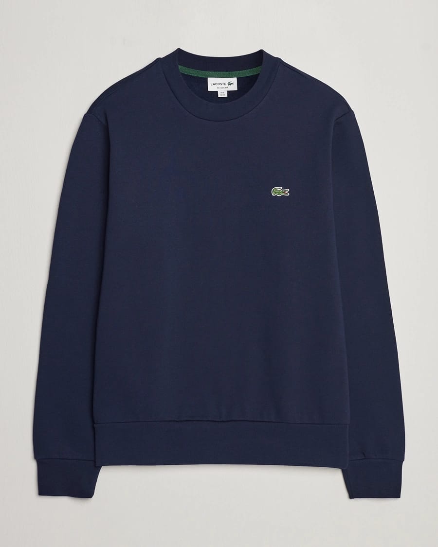 Lacoste Solid Sweatshirt - Navy