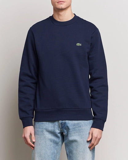 Lacoste Solid Sweatshirt - Navy