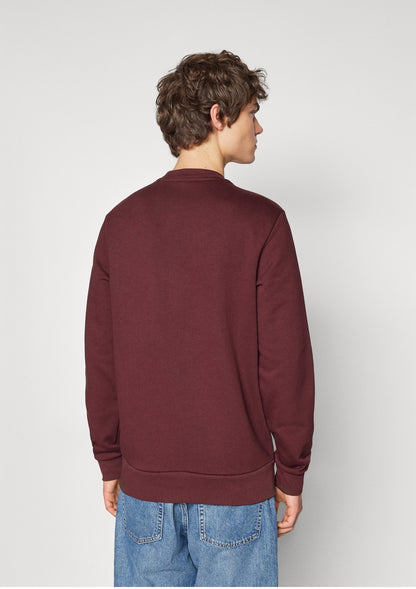 Lacoste Solid Sweatshirt - Burgendy