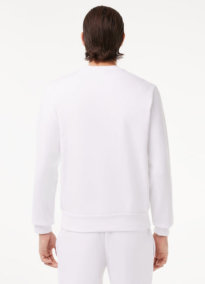 Lacoste Solid Sweatshirt - White