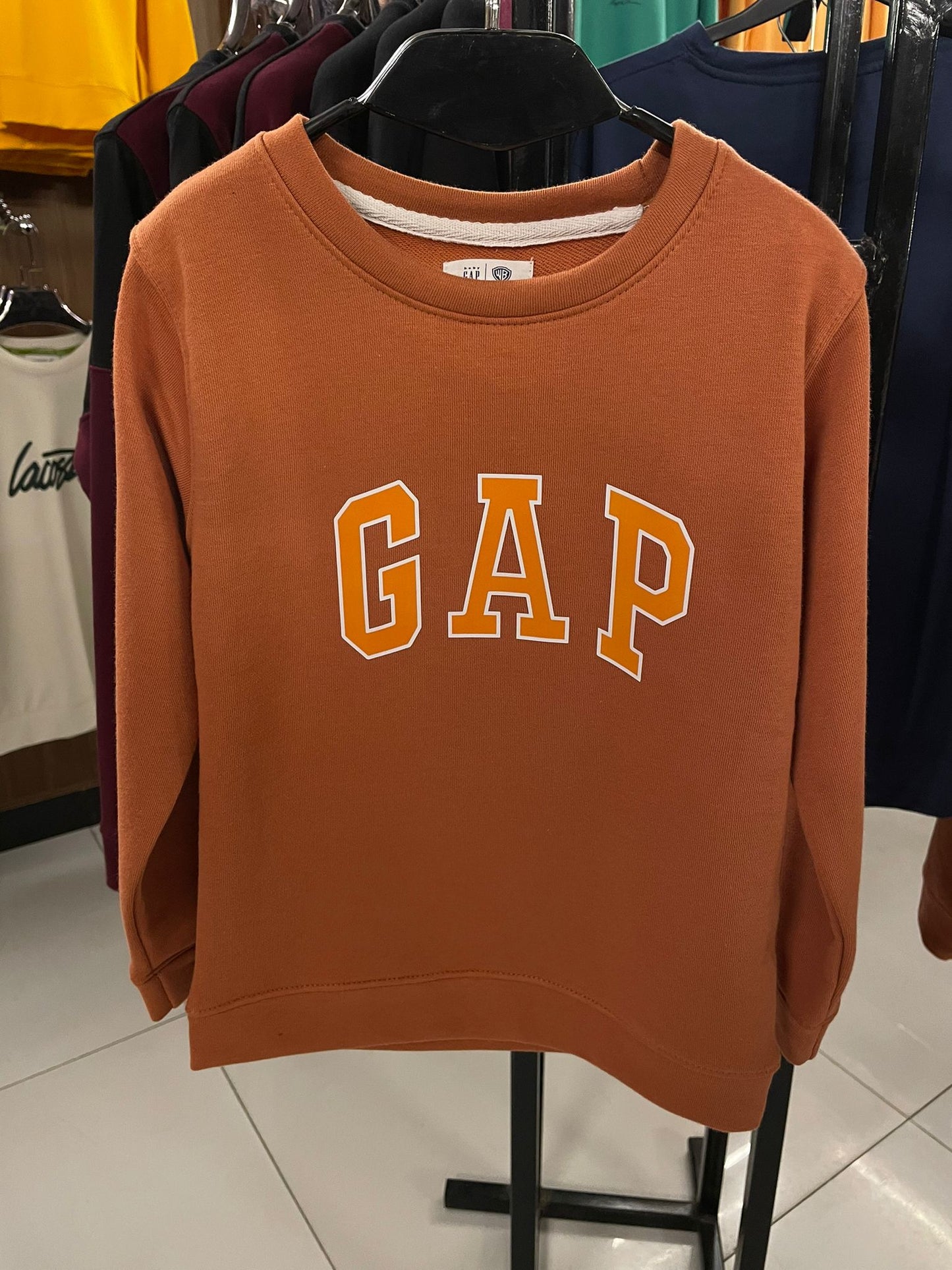 Gap Mid Logo Kids Sweatshirt - Rust