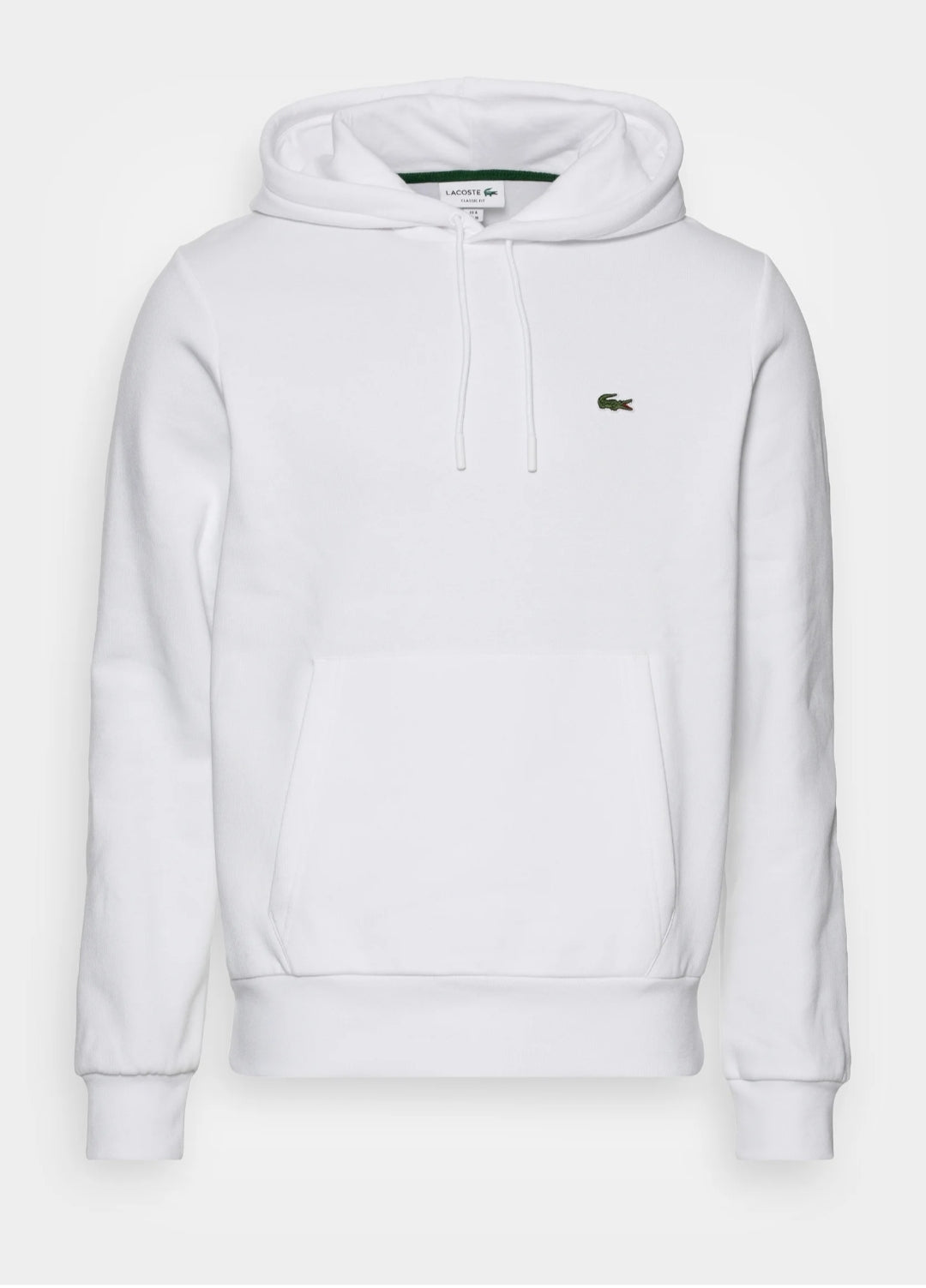 Lacoste Chest Logo Pullover - White