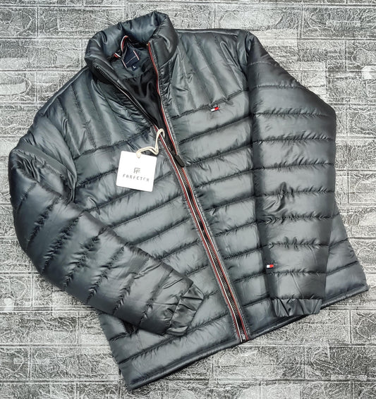 Tommy Puffer Jacket - Gray