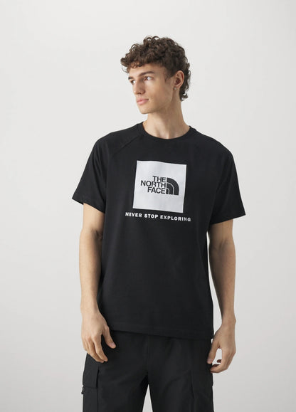 The Northface Raglan Box Tee - Black