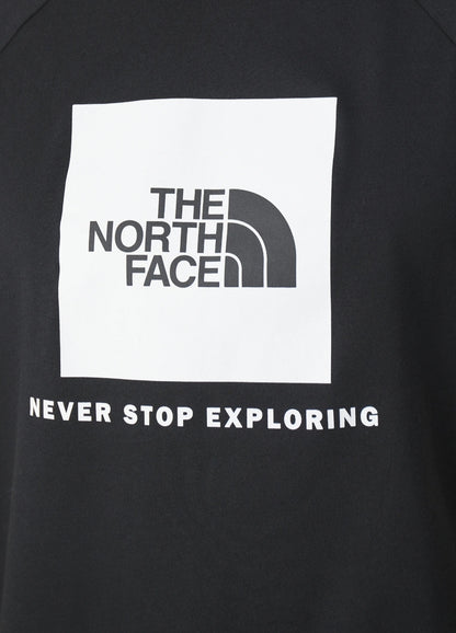 The Northface Raglan Box Tee - Black