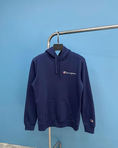 Champion Classic Logo Hoodie - Navy