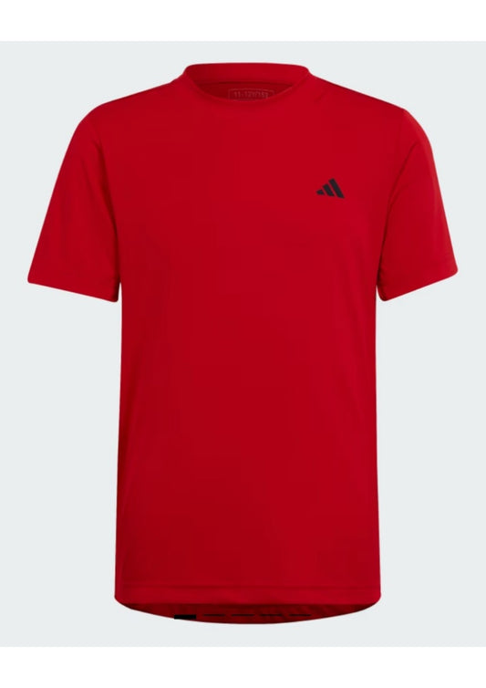 Adidass Running Chest Logo Tee - Red