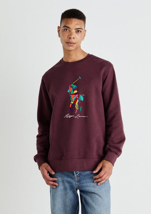 Polo Pony Ralph Lauren Sweatshirt - Burgendy