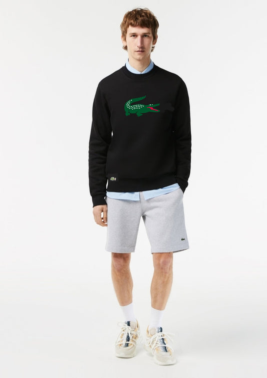 Lacoste Big Logo  Sweatshirt - Black