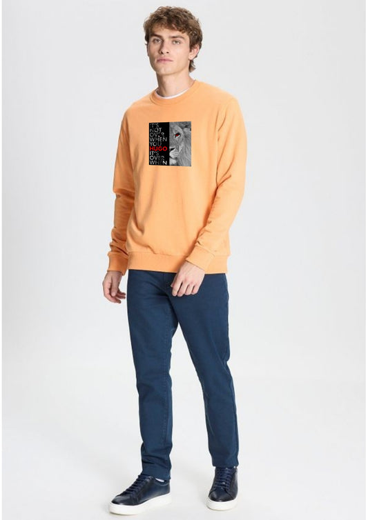 Hugo Lion Graphic Sweatshirt - Rust