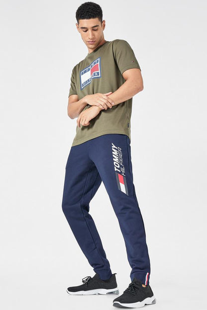 Tommy Signature Jogger Trouser - Blue