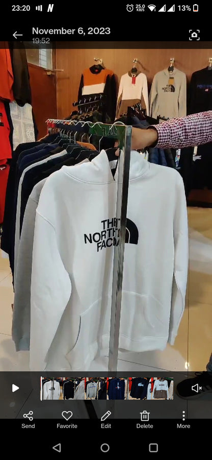 Northface Classic Hoodie - White