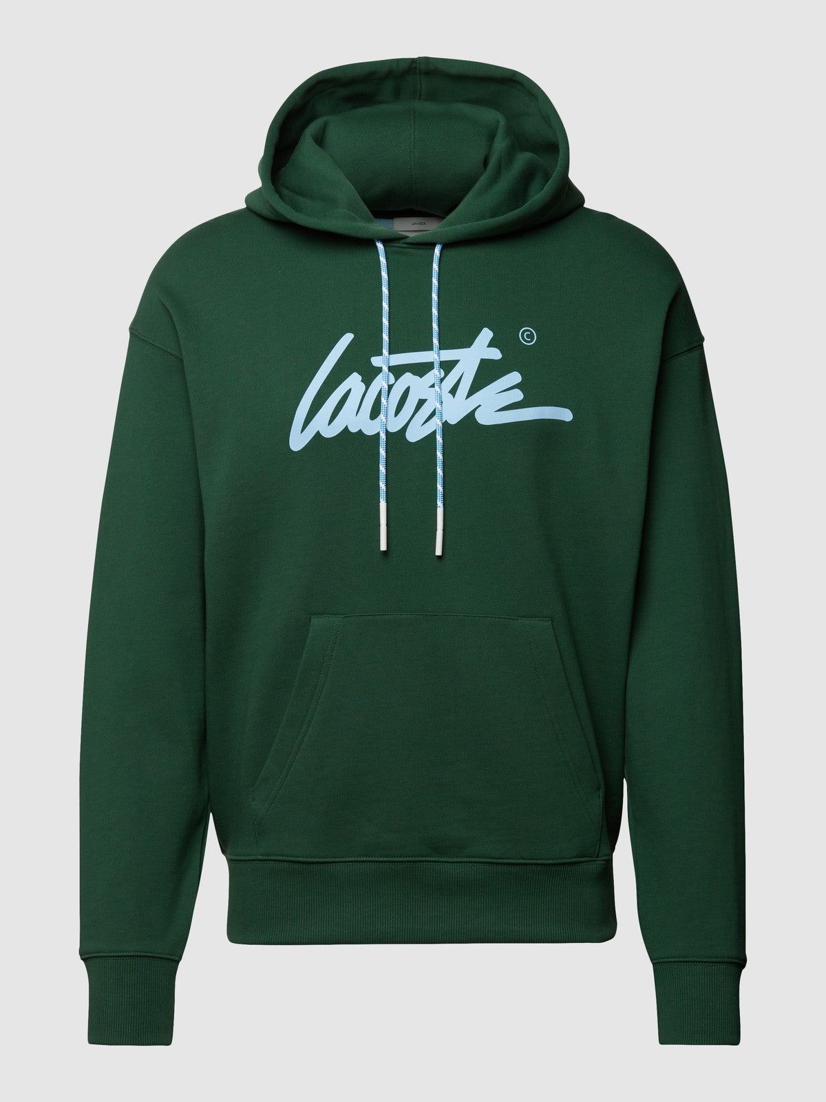 Lacoste Signature Pullover Hoodie - Green