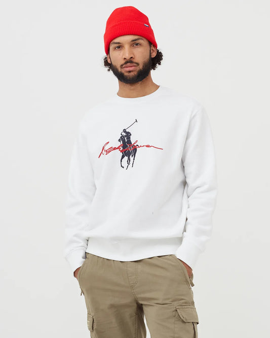 Polo Ralph Lauren Big Pony Sweatshirt - White