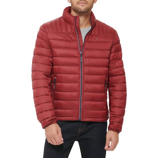 Tommy Puffer Jacket - Red