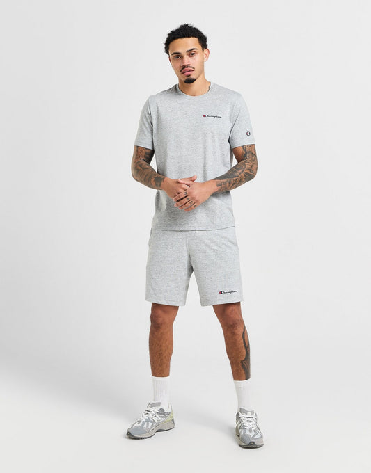 Champion Short-Tee Twin Set - Heather Gray