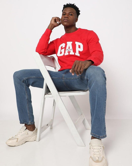 Gap Arch Logo Sweatshirt - Red