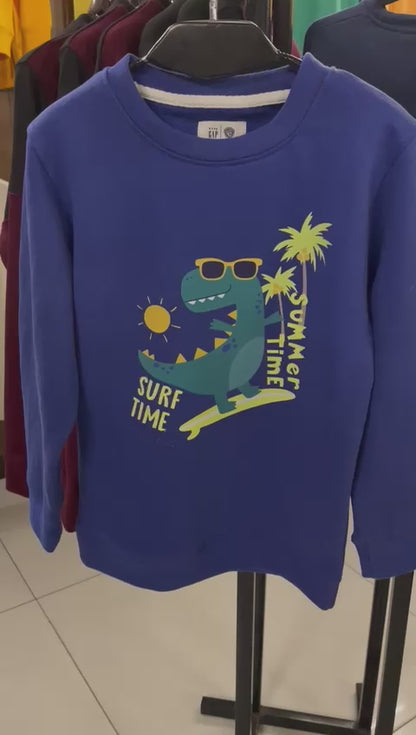 Gap Surf Time Kids Sweatshirt - Blue