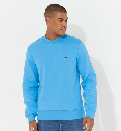 Lacoste Solid Sweatshirt - Sky Blue