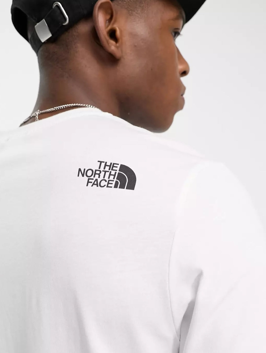 The Northface Big Logo Tee - White