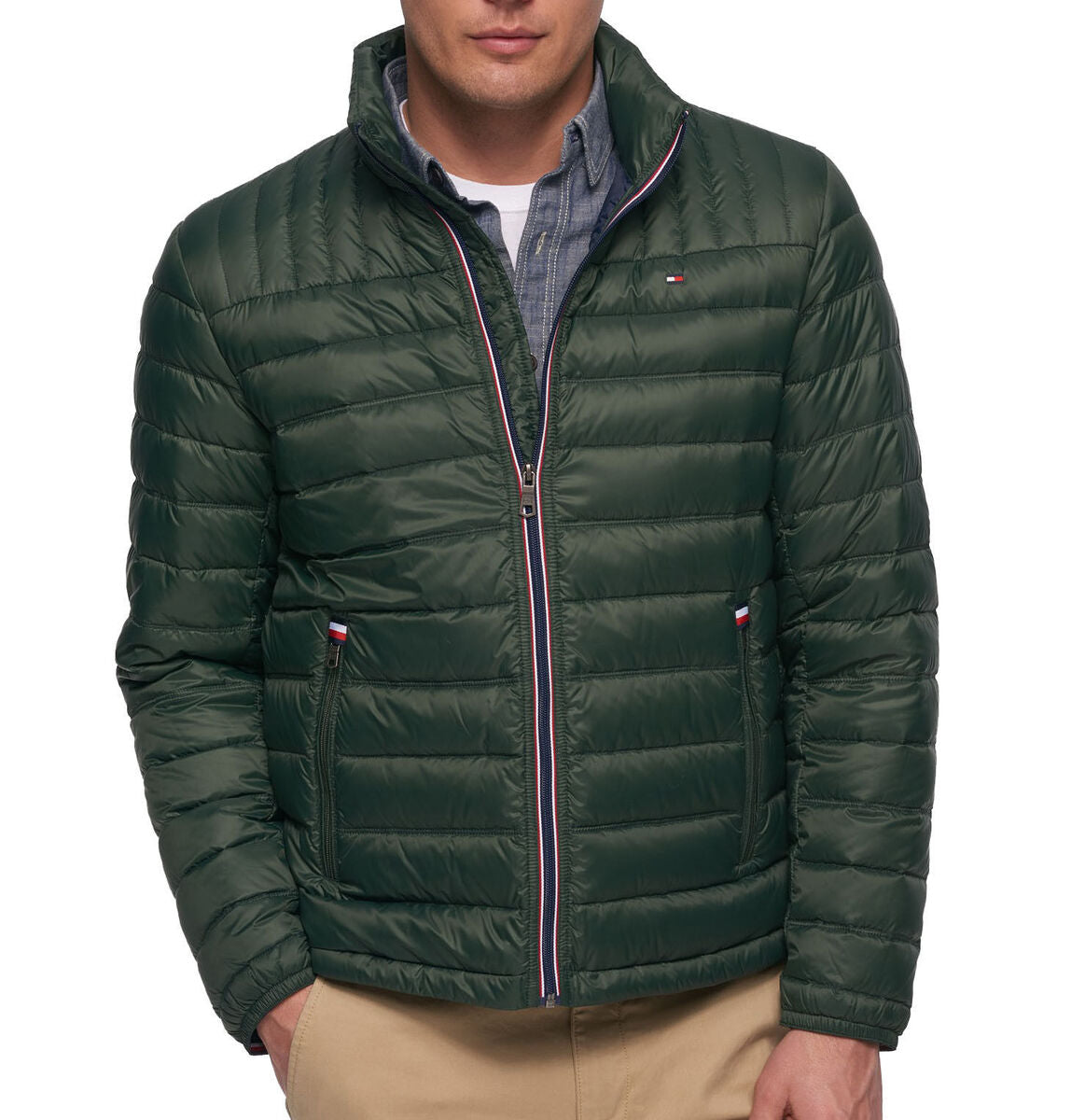 Tommy Puffer Jacket - Green